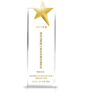 虚拟运营商计费业务最佳服务奖